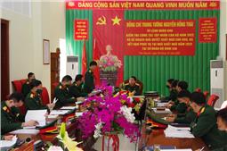 Tư lệnh Quân khu kiểm tra tại Sư đoàn 346